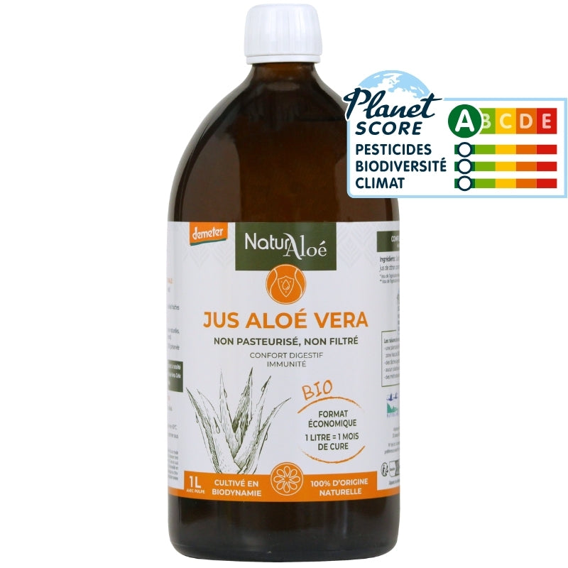 Jus d'aloé vera bio & demeter - 1