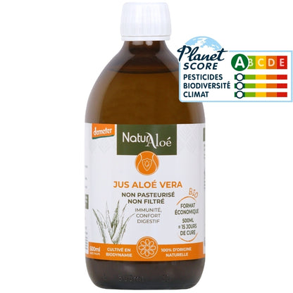 Jus d'aloé vera bio & demeter - 1