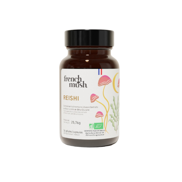 Le reishi bio (56 gélules) - 1